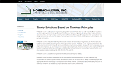 Desktop Screenshot of hohbach-lewin.com